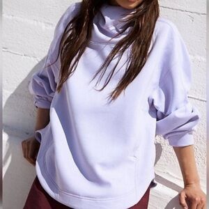 NWOT FP MOVEMENT pick up the pace pullover hoodie in lilac purple size XS-M
